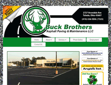 Tablet Screenshot of buckbros.com